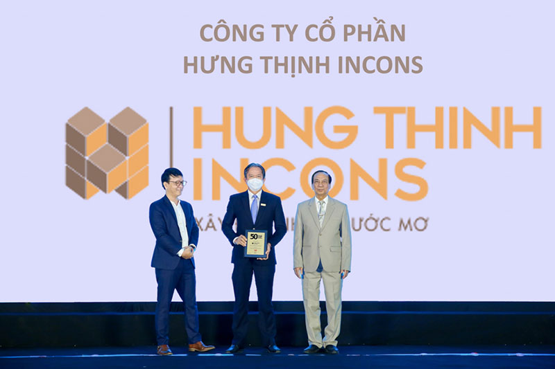 Hưng Thịnh Incons đứng Top 5 Công ty kinh doanh hiệu quả nhất Việt Nam 2021