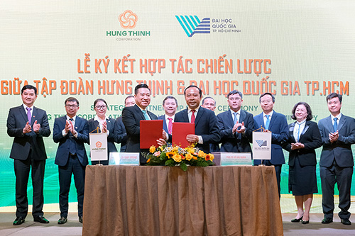 HUNG THINH CORPORATION AND VIETNAM NATIONAL UNIVERSITY - HO CHI MINH CITY SIGN STRATEGIC COOPERATION