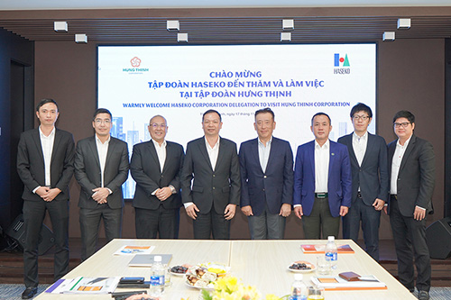Tập đoàn Hưng Thịnh gặp gỡ và trao đổi phương hướng hợp tác đầu tư cùng Tập đoàn Haseko