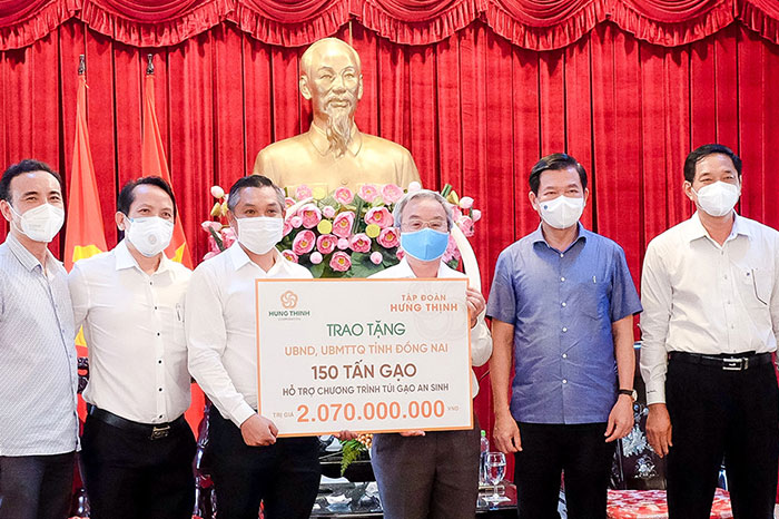 Tập đoàn Hưng Thịnh tiếp tục thực hiện nhiều chương trình an sinh ý nghĩa cho bà con các tỉnh